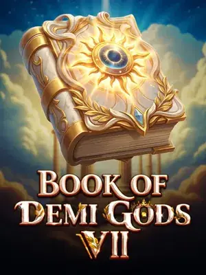 Miniatura gry Book of Demi Gods VII z rozszerzającym się symbolem od Spinomenal